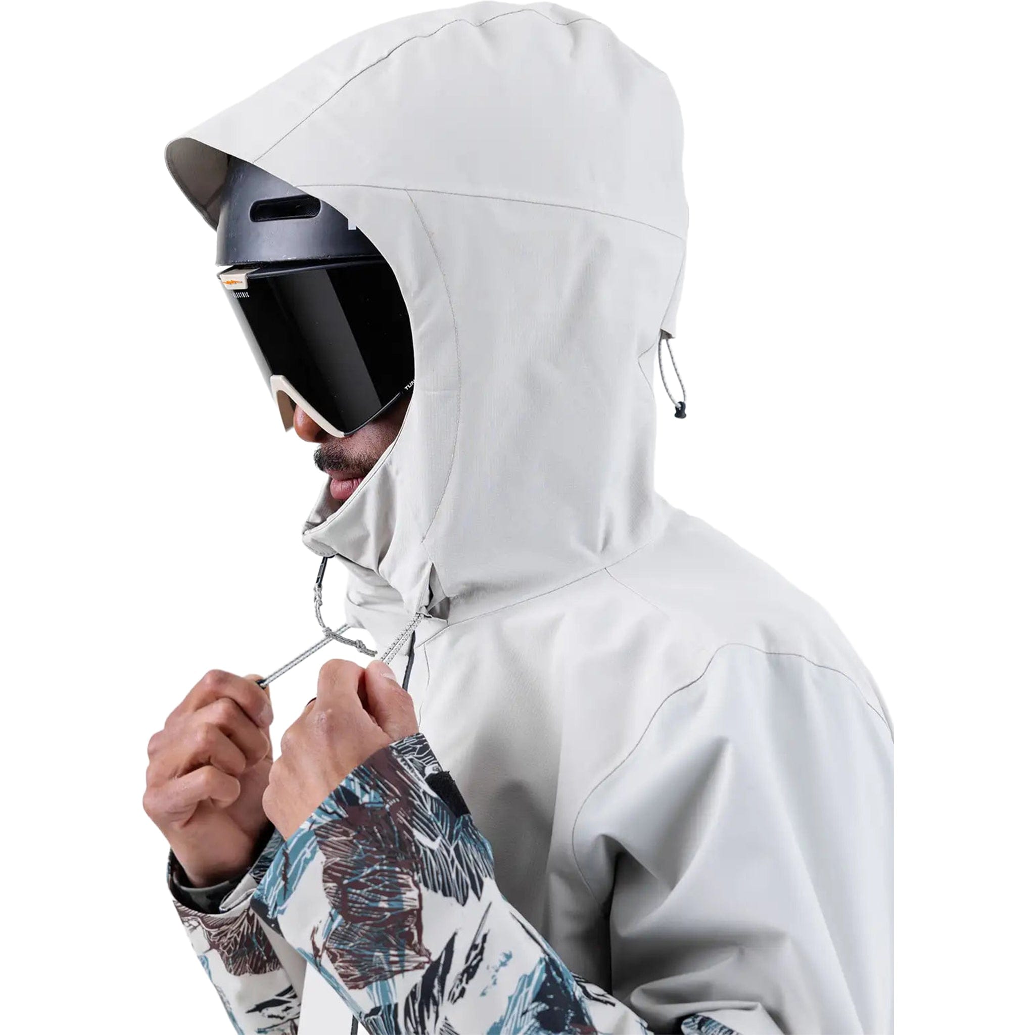 Jones Men's MTN Surf Recycled Jacket Smoke Grey Mens Snowboard Coat