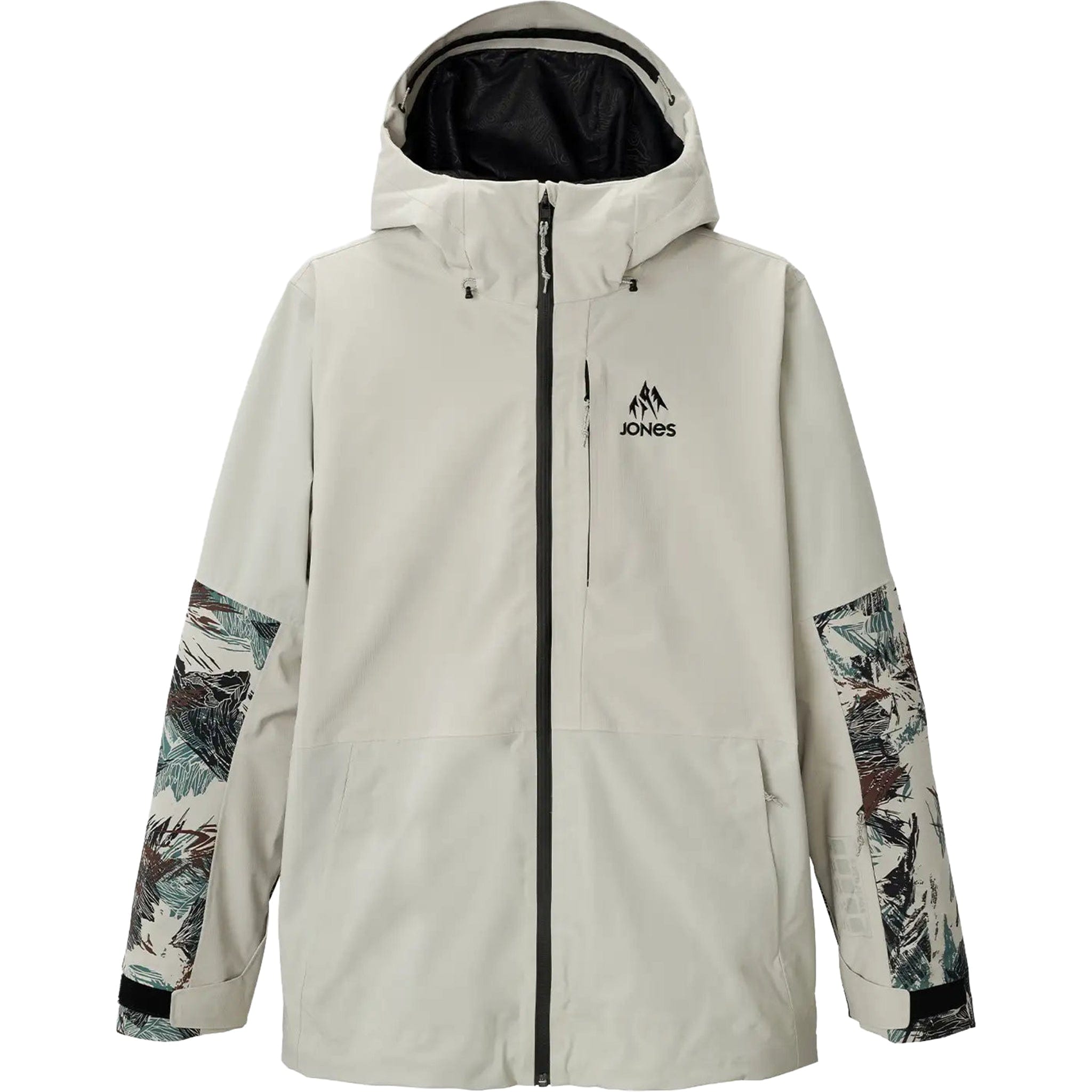 Jones Men's MTN Surf Recycled Jacket Smoke Grey Mens Snowboard Coat