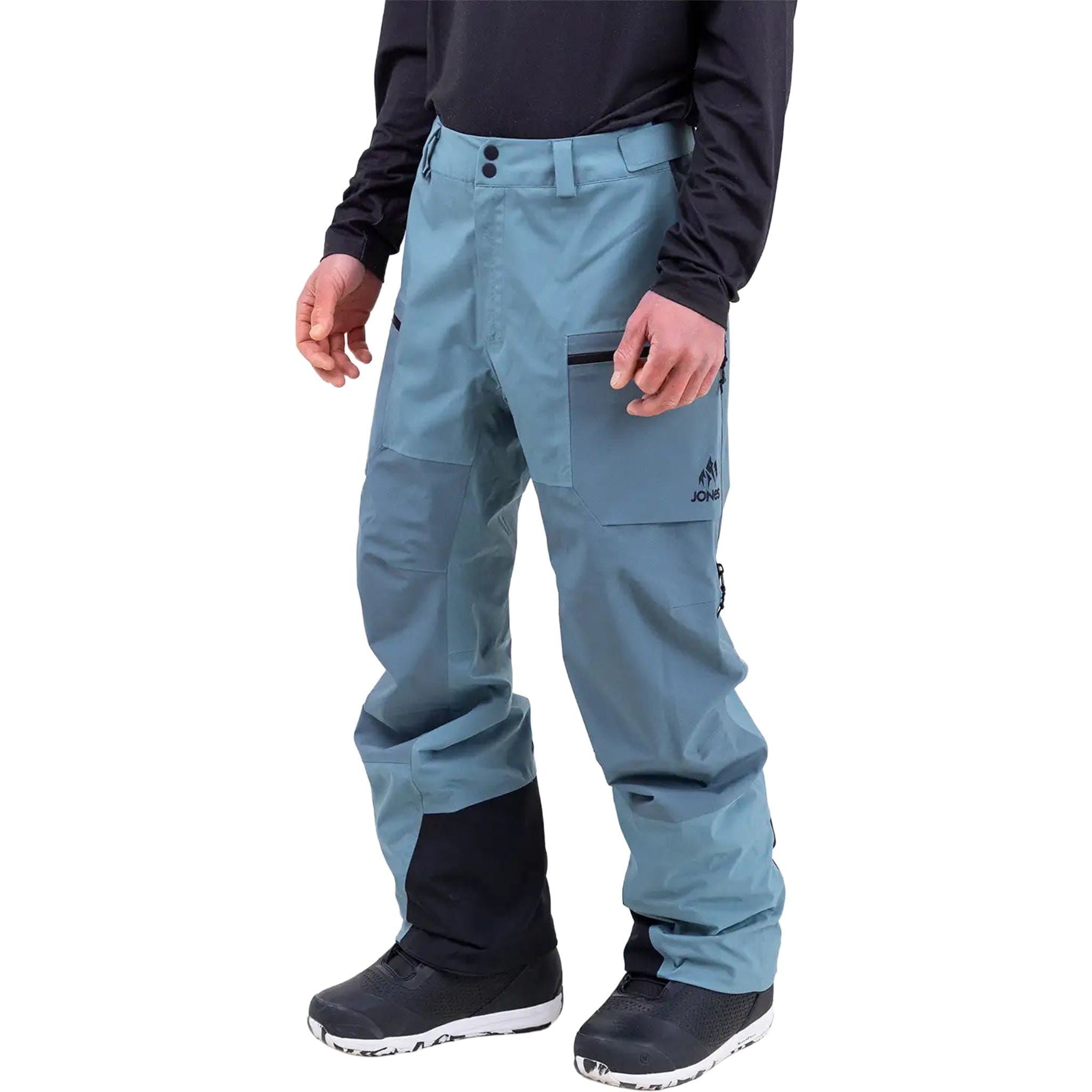 Jones Men's MTN Surf Recycled Pants Atlantic Blue Mens Snowboard Pants