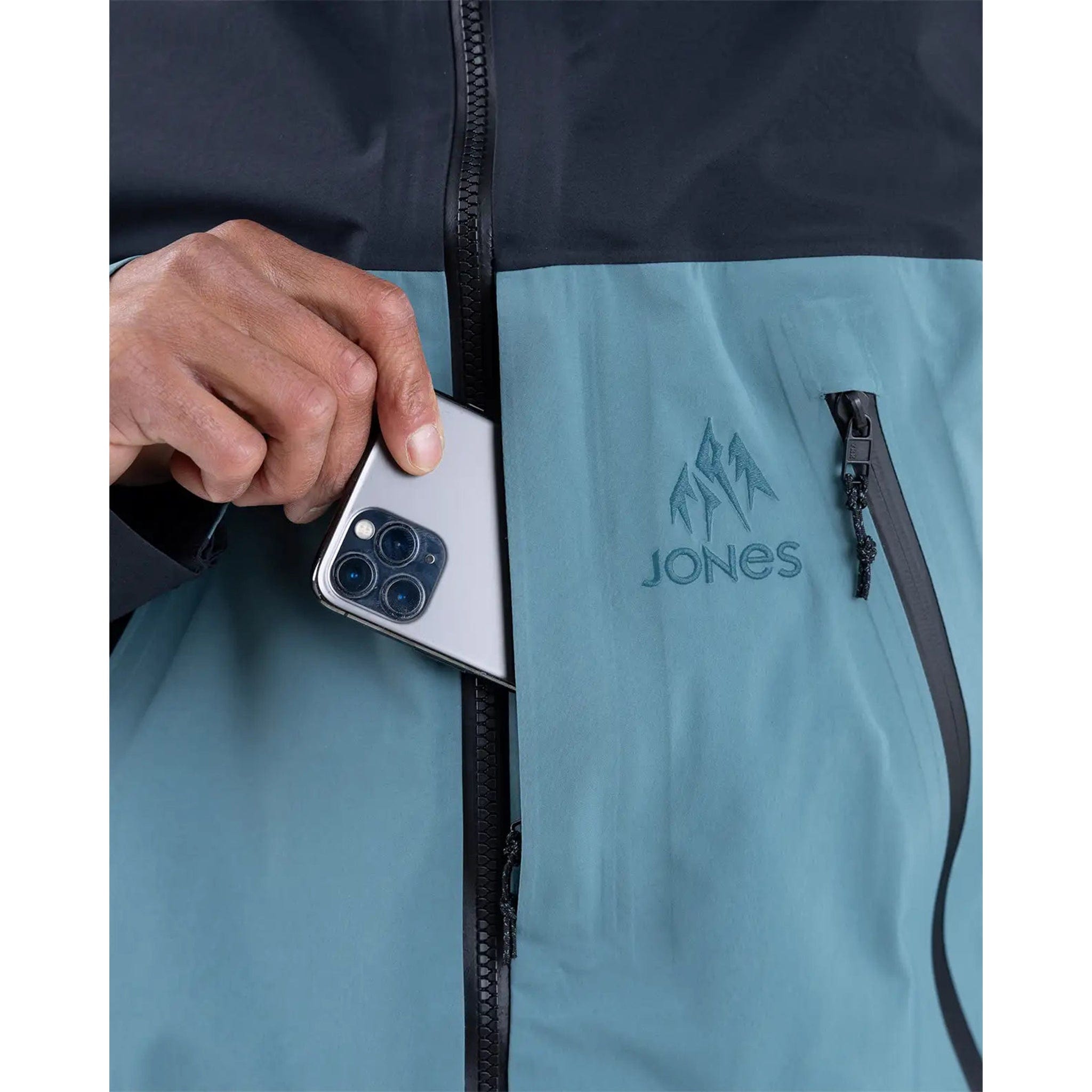 Jones Men's Shralpinist Gore-Tex ePE Recycled 3L Jacket Lime Green