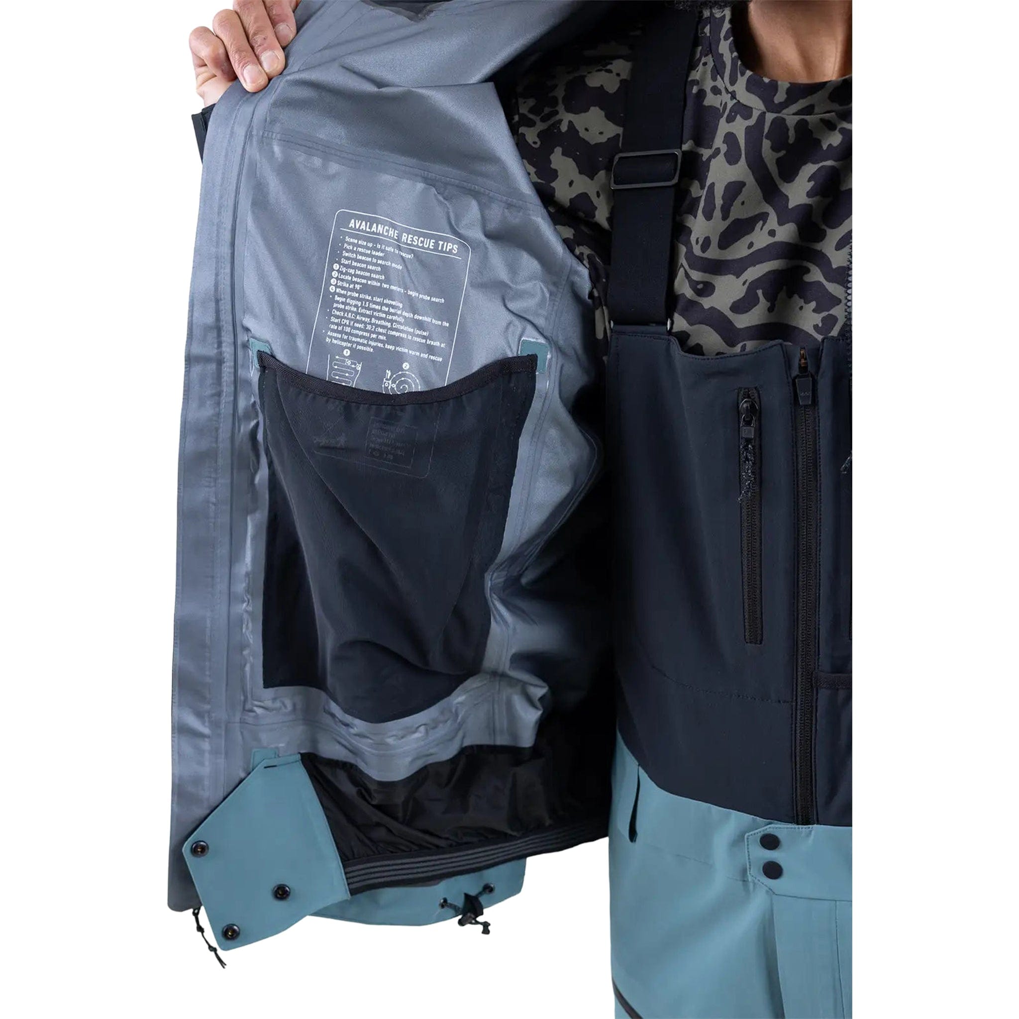 Jones Men's Shralpinist Gore-Tex ePE Recycled 3L Jacket Stealth Black Mens Snowboard Coat