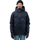 Jones Men's Shralpinist Gore-Tex ePE Recycled 3L Jacket Stealth Black Mens Snowboard Coat