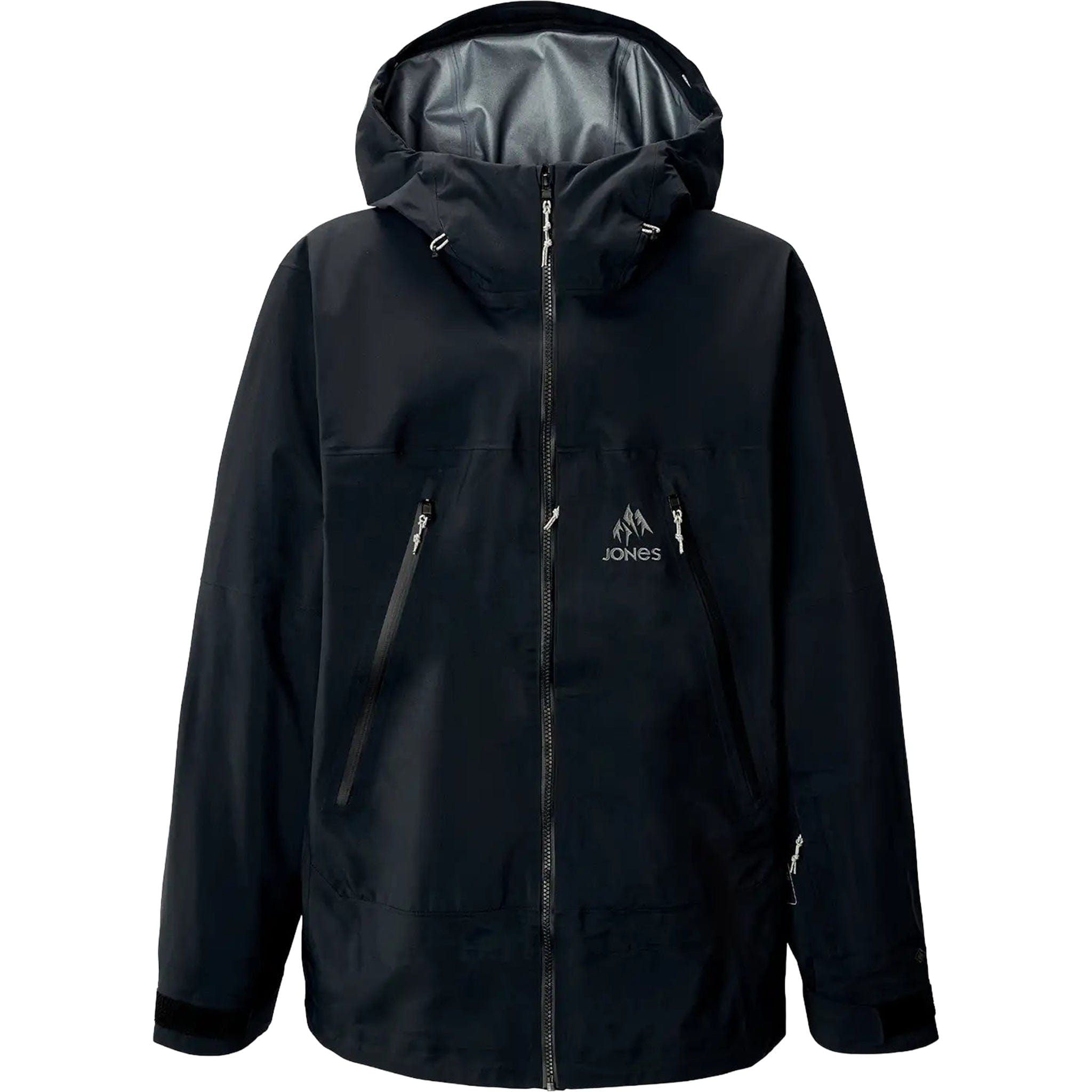Jones Men's Shralpinist Gore-Tex ePE Recycled 3L Jacket Stealth Black Mens Snowboard Coat