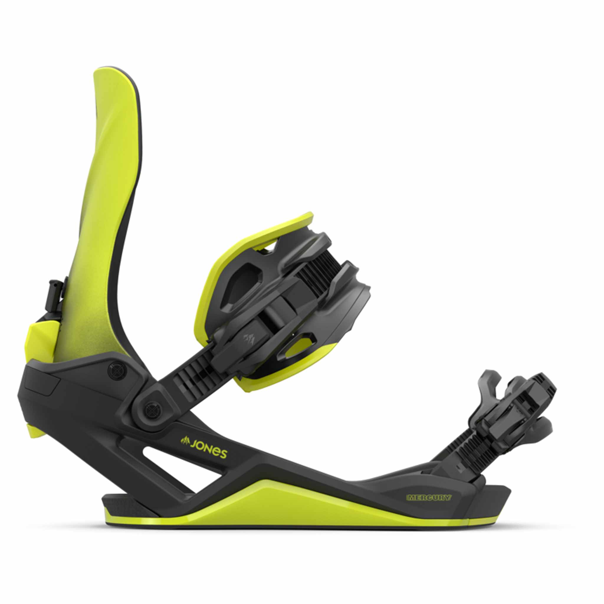 Jones Mercury Fase Art Snowboard Binding Lime Art 2026 Mens Bindings