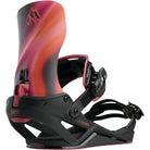 Jones Mercury FASE Snowboard Binding Borealis Black Pink 2027 Mens Snowboard Bindings