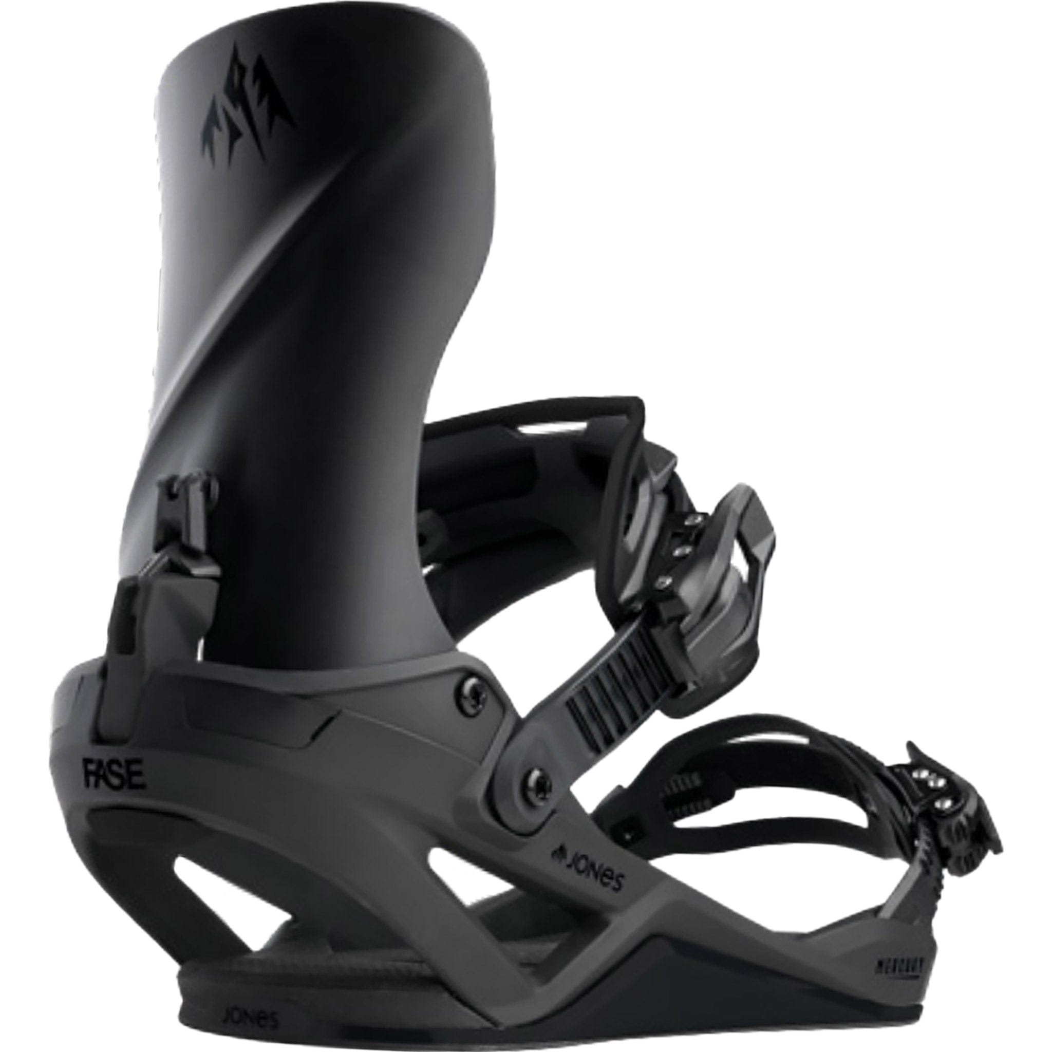 Jones Mercury Fase Snowboard Binding Eclipse Black Early 2027 Mens Bindings