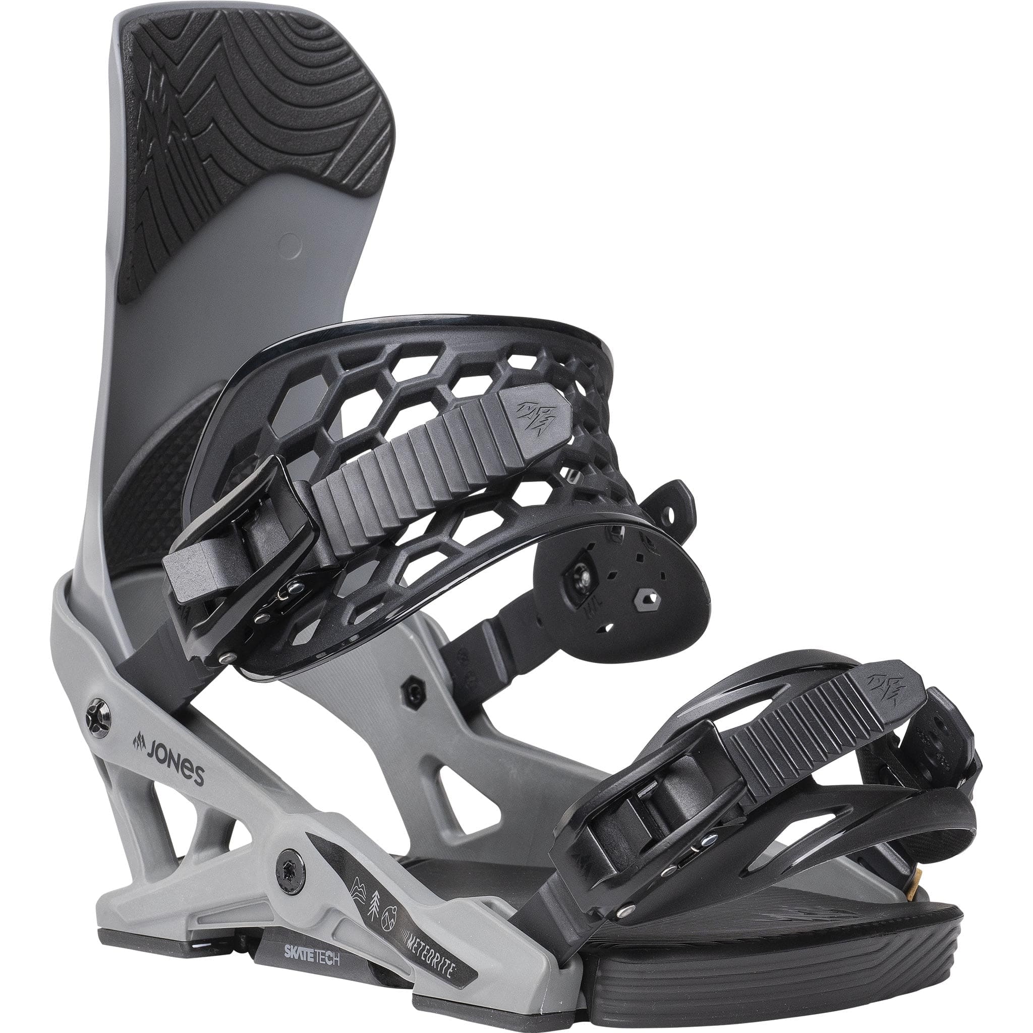 Jones Meteorite Snowboard Binding Gray 2025 Mens Bindings