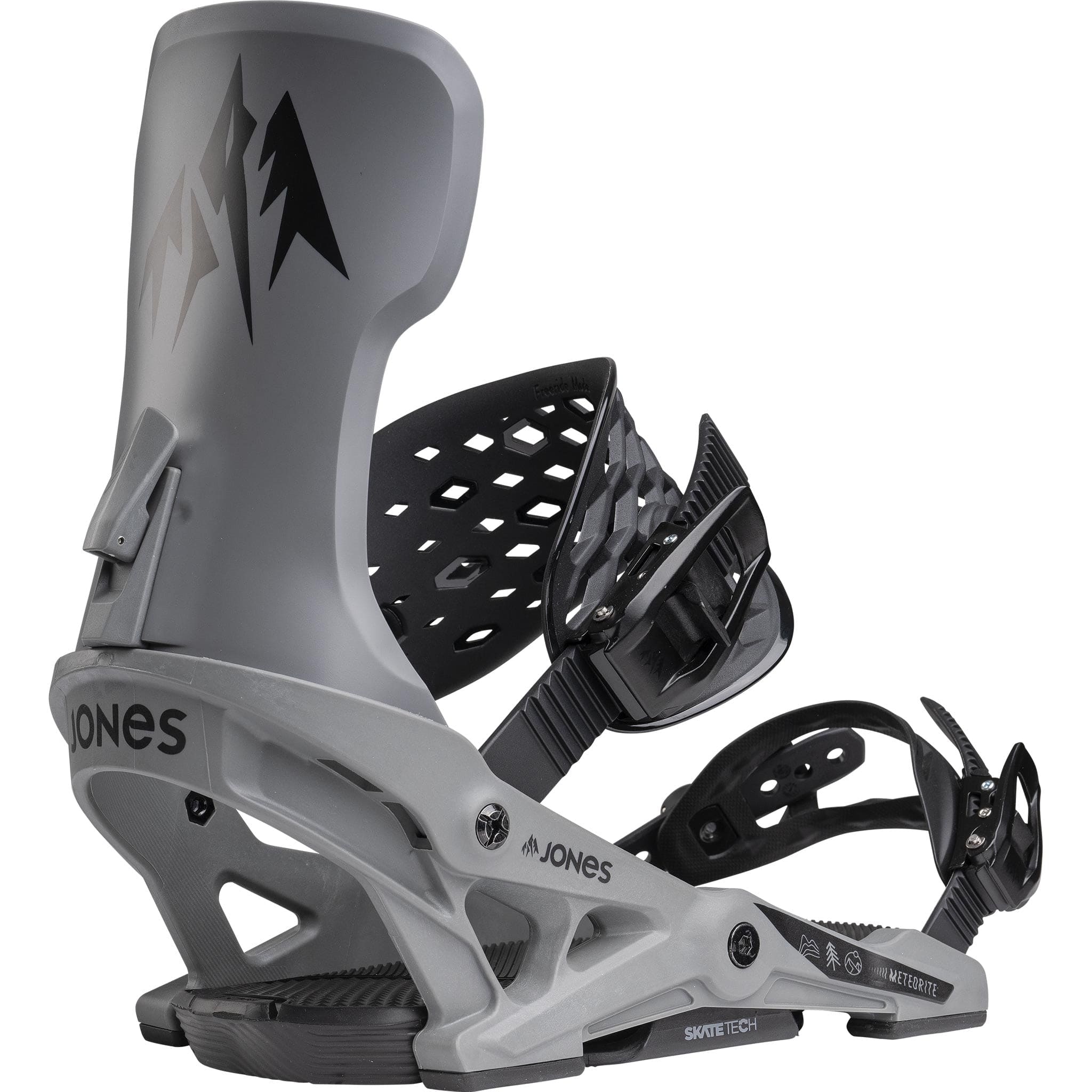 Jones Meteorite Snowboard Binding Gray 2025 Mens Bindings