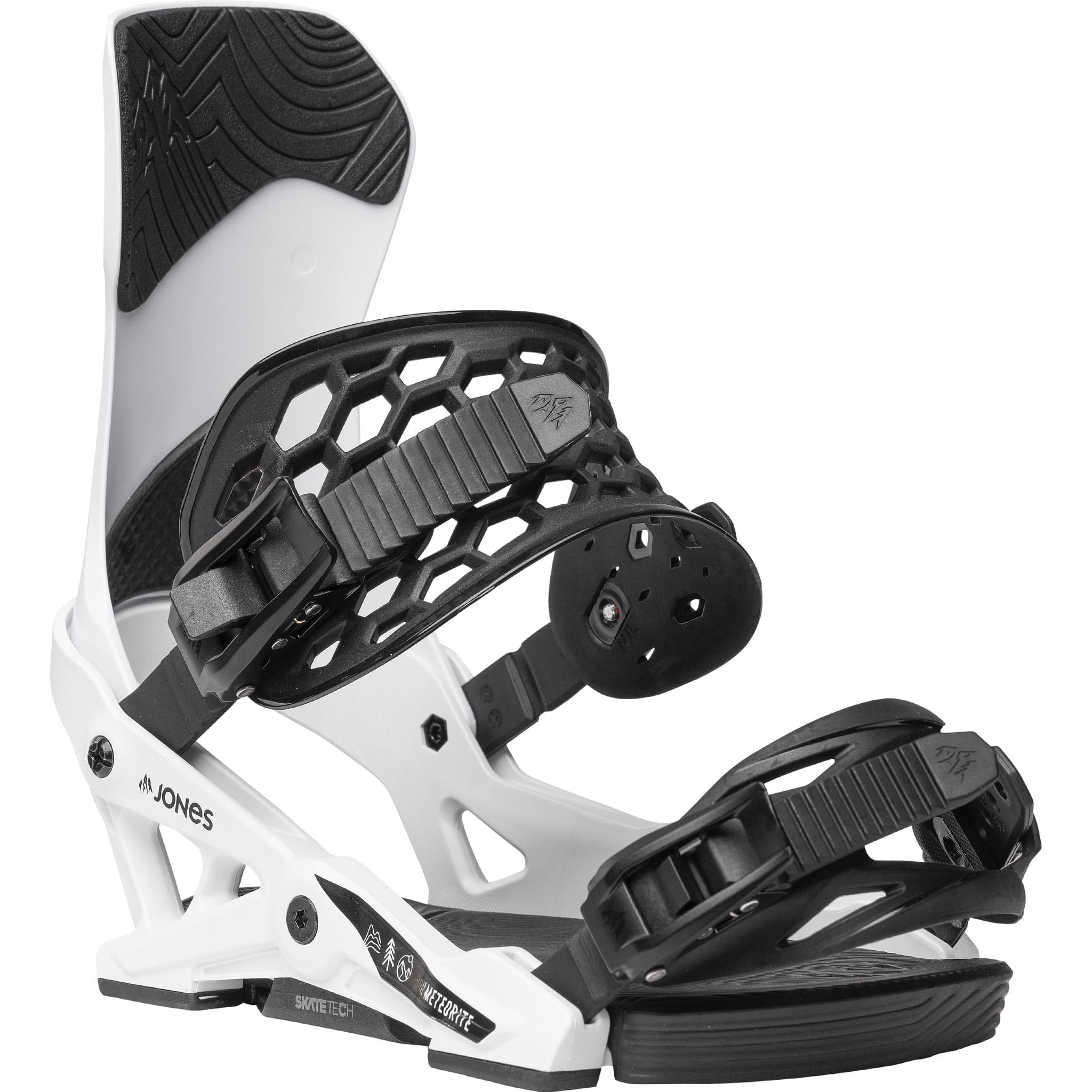 Jones Meteorite Snowboard Binding Snow White 2025 Mens Bindings