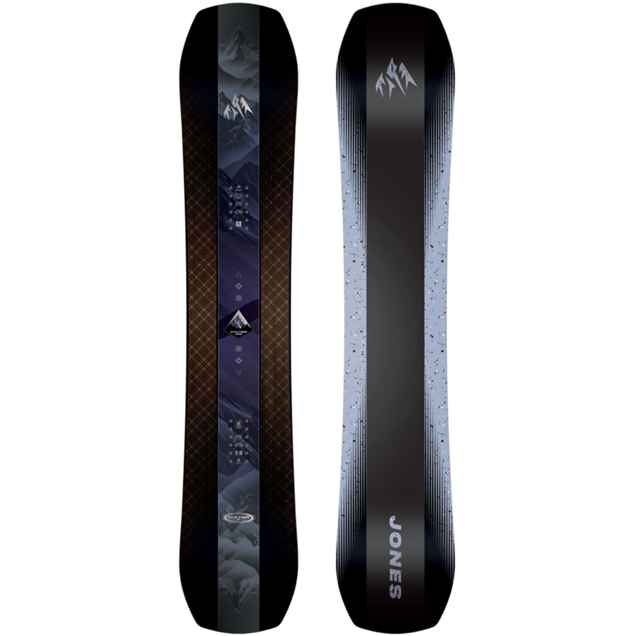 Jones Mountain Twin Pro Snowboard Black 2027 Snowboard