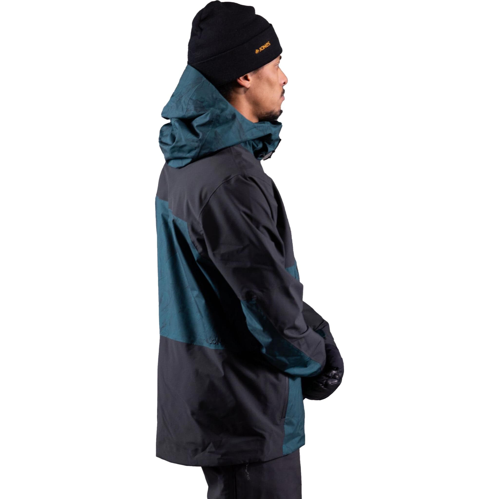 Jones MTN Surf Recycled Anorak Pacific Teal 2025 Mens Snowboard Coat