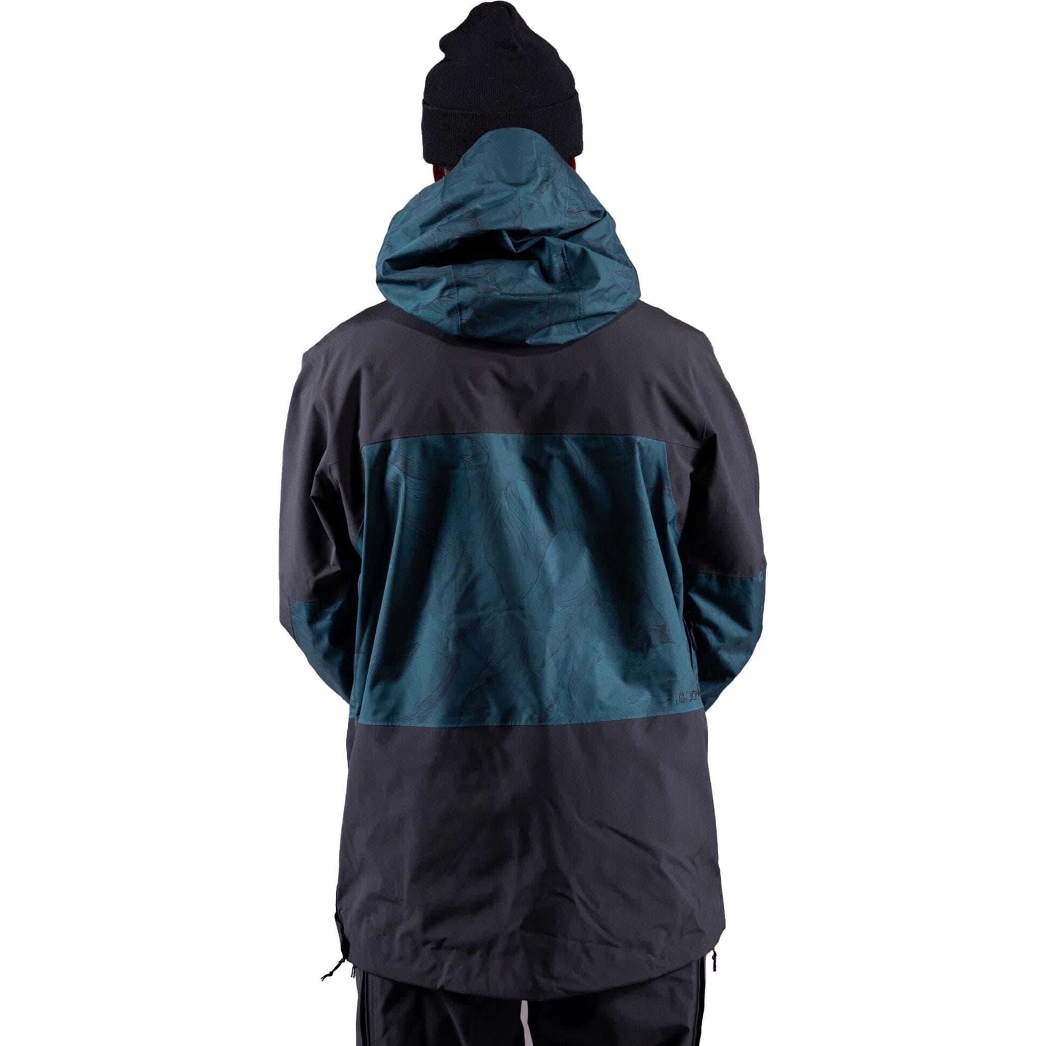 Jones MTN Surf Recycled Anorak Pacific Teal 2025 Mens Snowboard Coat