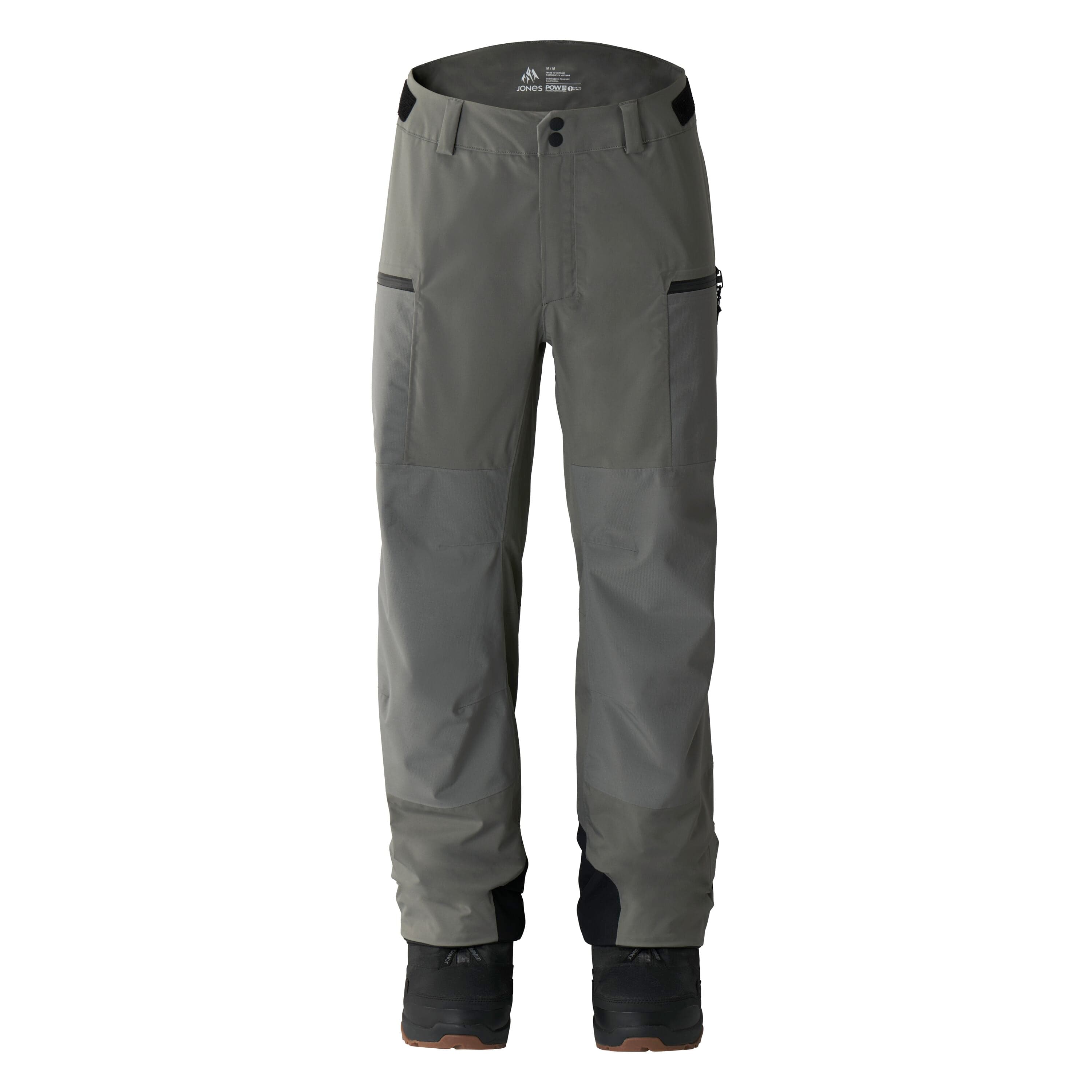 Jones MTN Surf Recycled Pant Granite Gray 2025 Mens Snowboard Pants