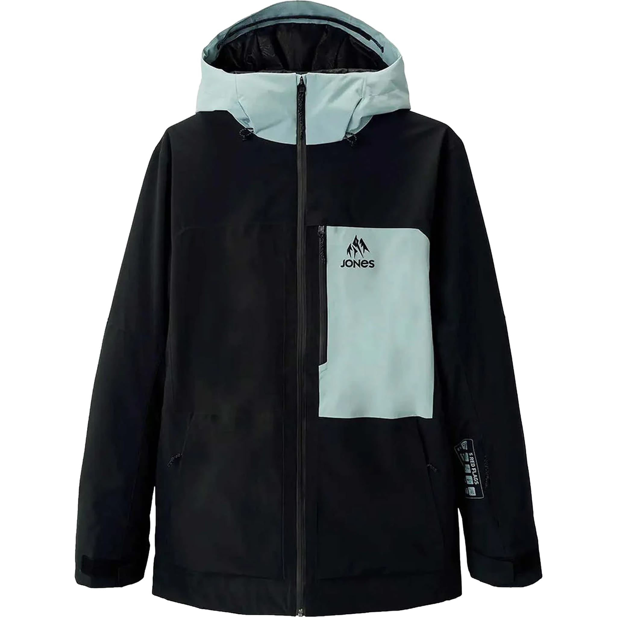 Jones MTN Surf Recycled Parka Stealth Black 2026 Mens Snowboard Jackets