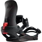 Jones Nebula FASE Snowboard Binding Tweaker Black Red 2027 Mens Snowboard Bindings