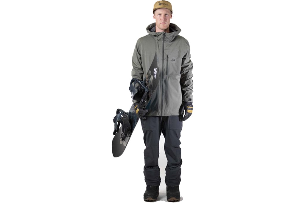 Jones Peak Bagger Jacket Pine Green Mens Snowboard Coat