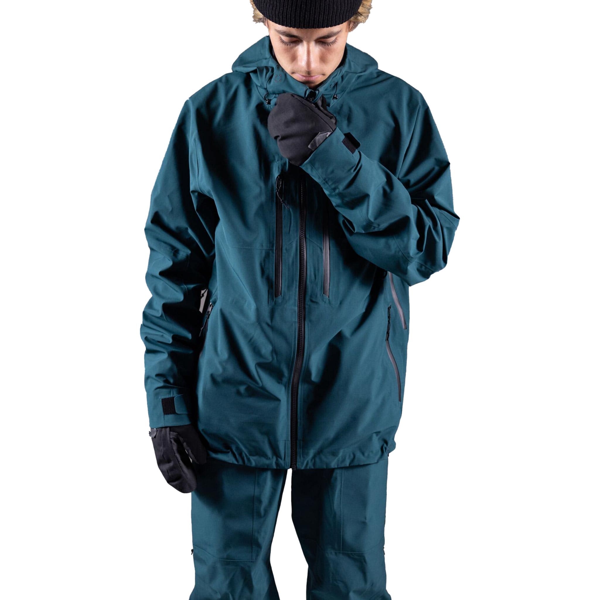 Jones Shralpinist Stretch Recycled Jacket Pacific Teal 2025 Mens Snowboard Coat