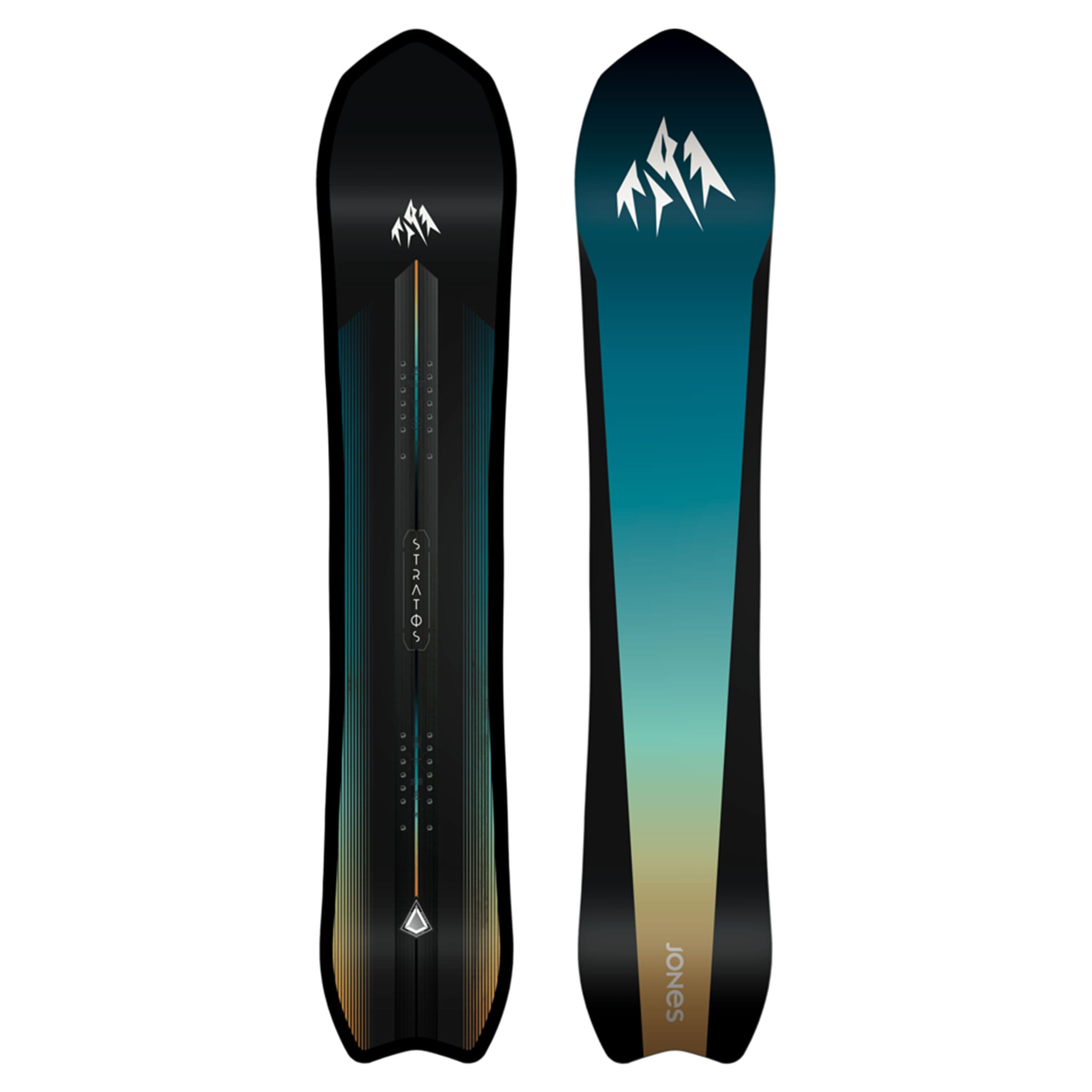Jones Stratos Wide Snowboard Black 2027 Snowboard