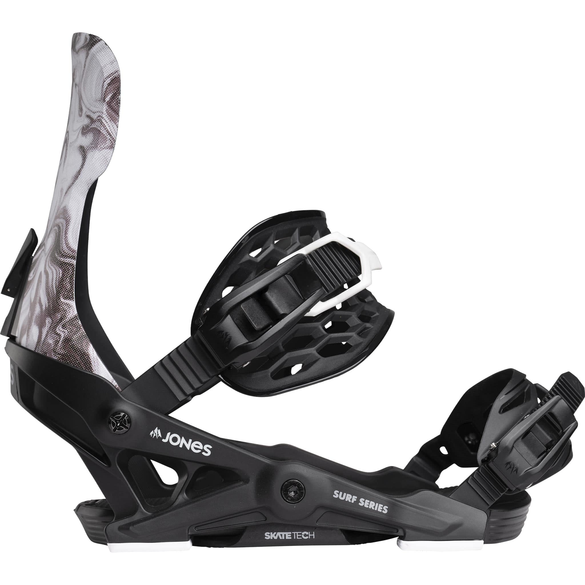 Jones Surf Series Meteorite Snowboard Binding Black 2025 Mens Bindings