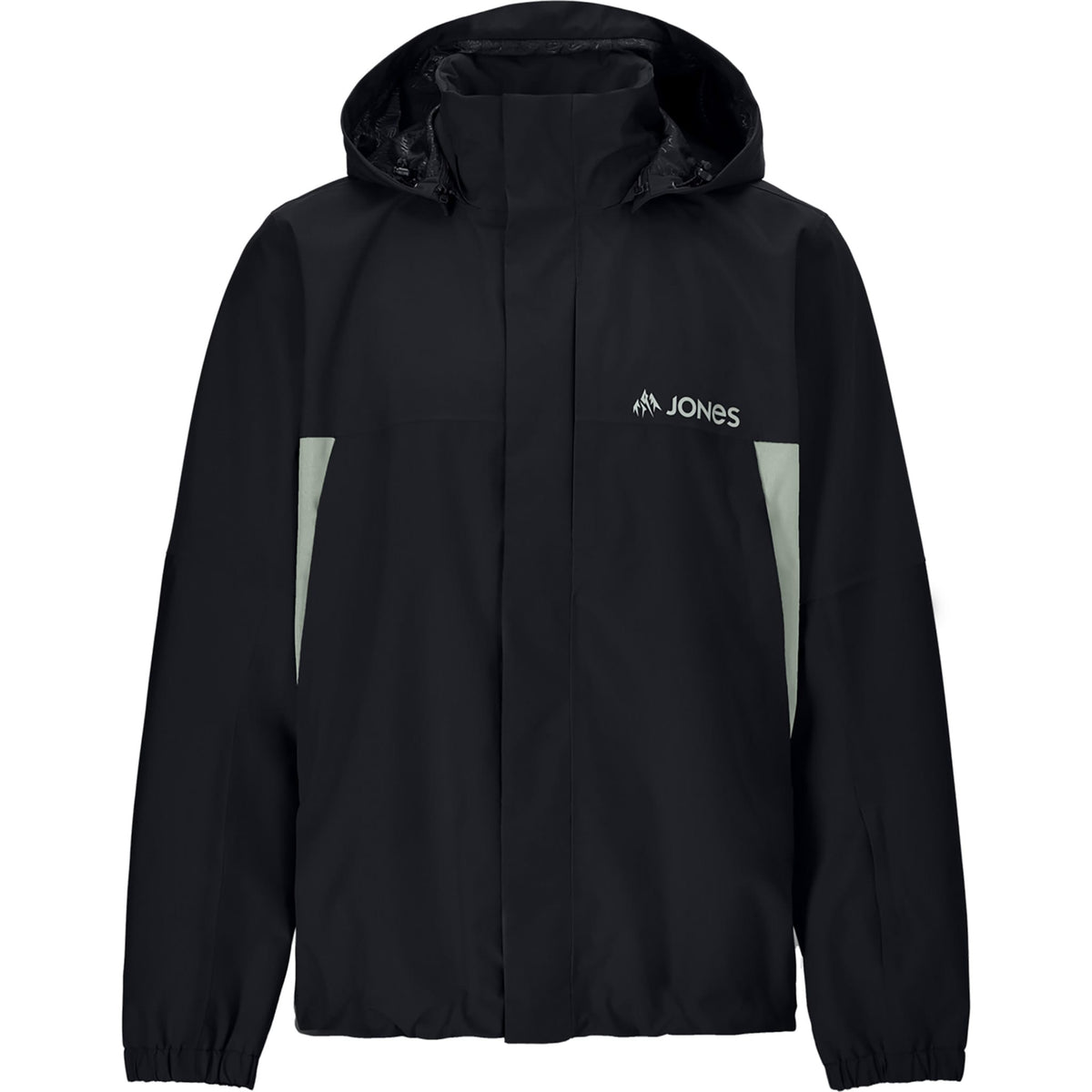 Jones Tweaker Snowboard Jacket Stealth Black 2027 Mens Snowboard Jackets