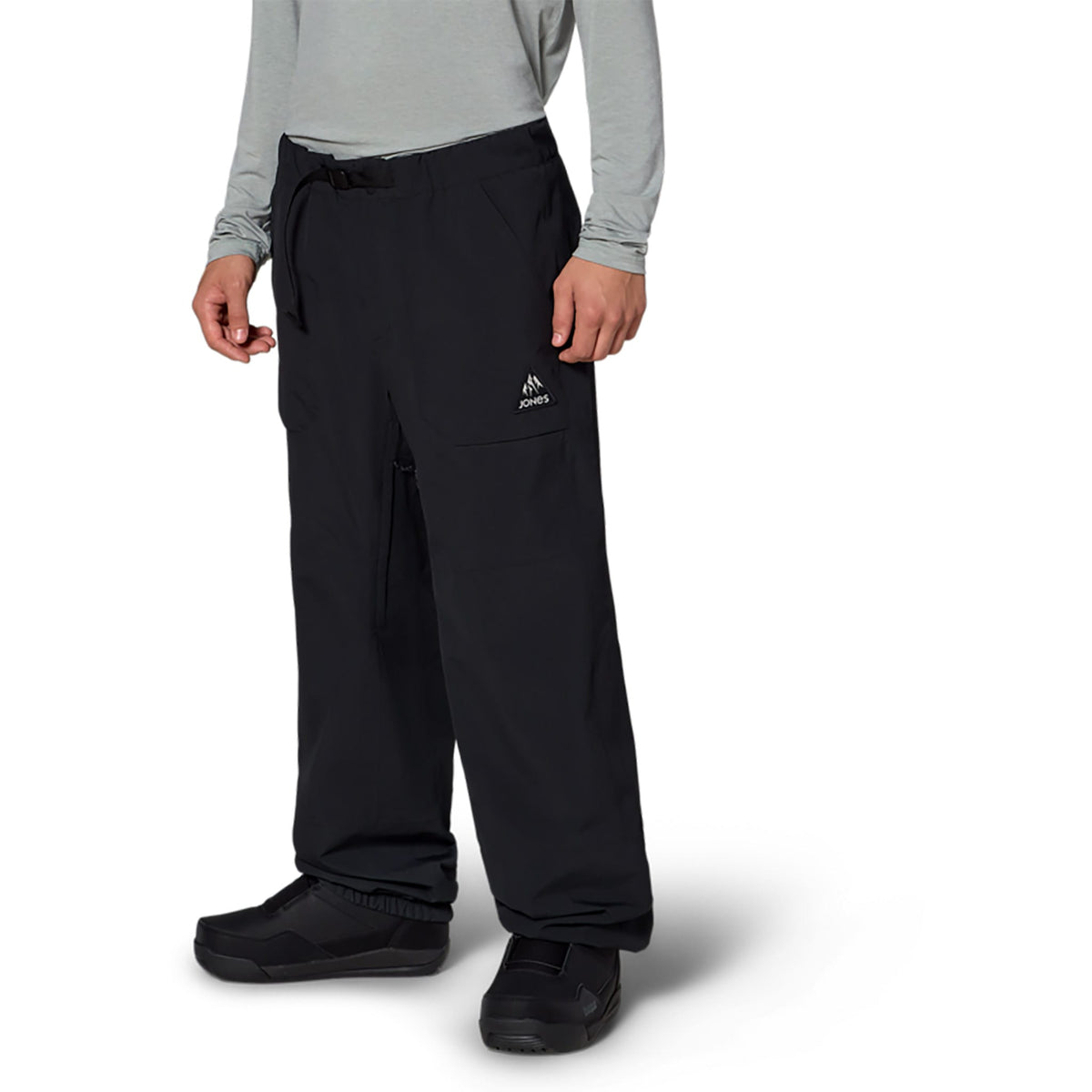 Jones Tweaker Snowboard Pant Stealth Black 2027 Mens Snowboard Pants