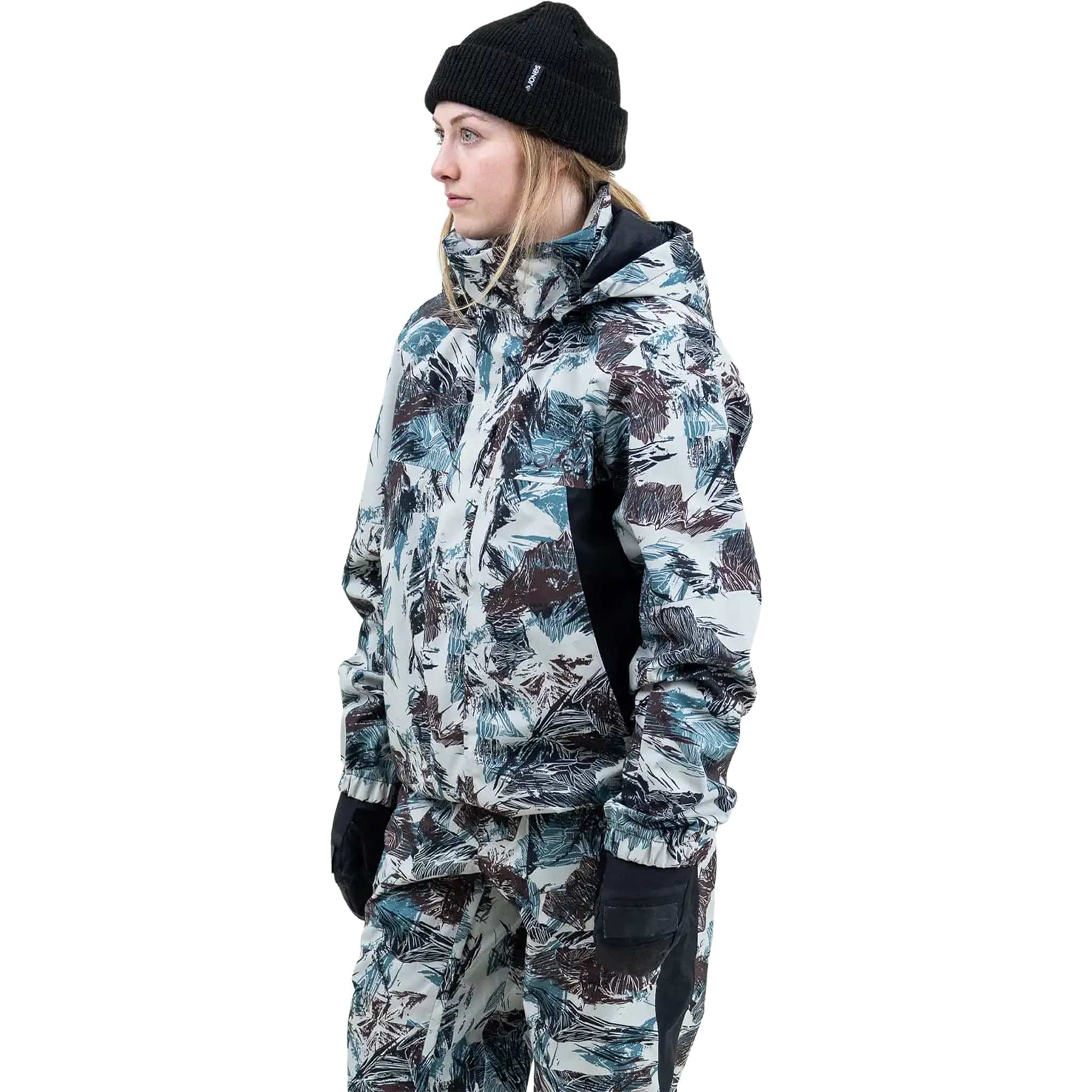 Jones Unisex MTN Surf Tweaker Recycled Jacket Peak Camo Mens Snowboard Coat