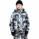 Jones Unisex MTN Surf Tweaker Recycled Jacket Peak Camo Mens Snowboard Coat