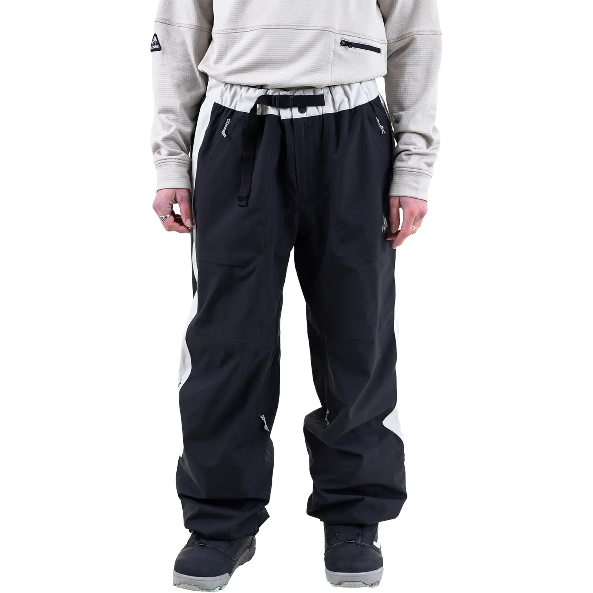 Jones Unisex MTN Surf Tweaker Recycled Pants Stealth Black Mens Snowboard Pants