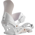 Jones Women's Aurora Snowboard Binding Misty White 2027 Womens Snowboard Bindings