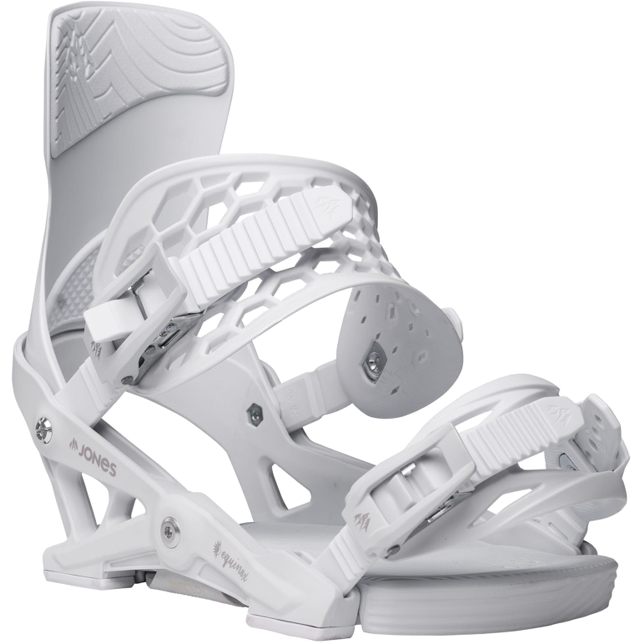Jones Women's Equinox Snowboard Binding Cloud White 2027 Womens Snowboard Bindings