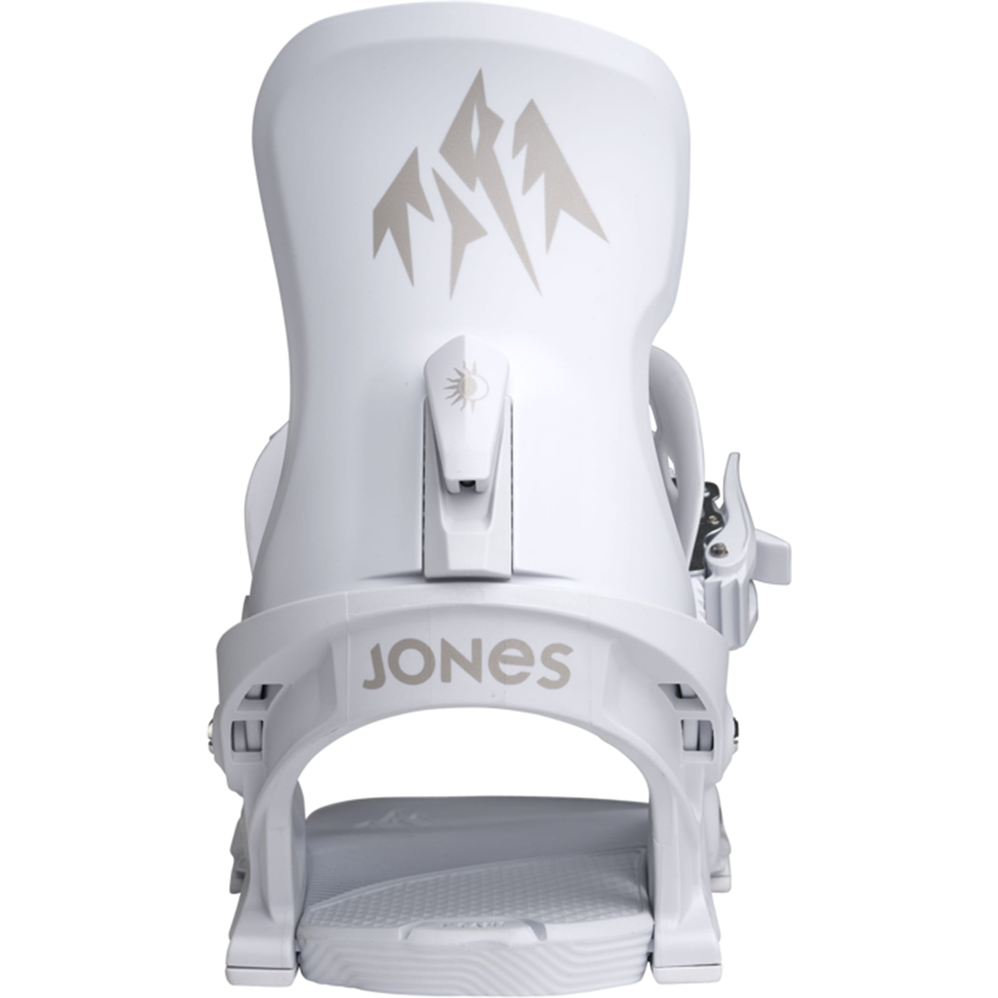 Jones Women's Equinox Snowboard Binding Cloud White 2027 Womens Snowboard Bindings