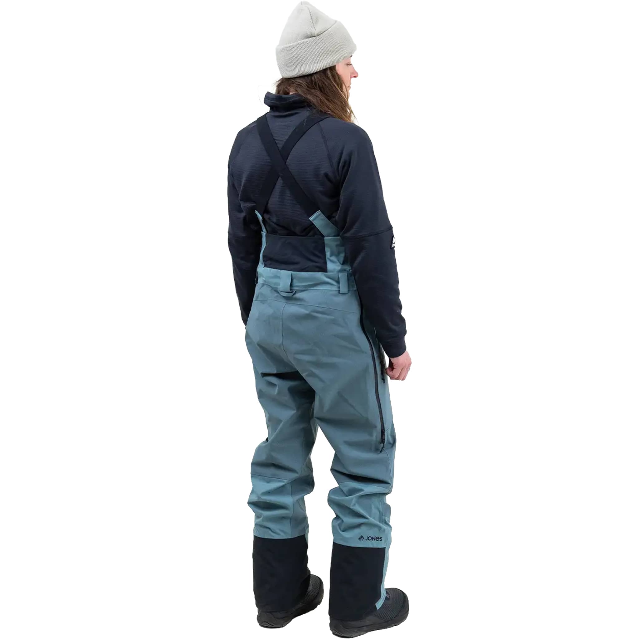 Jones Women's MTN Surf Recycled Bibs Atlantic Blue 2026 Womens Snowboard Pants