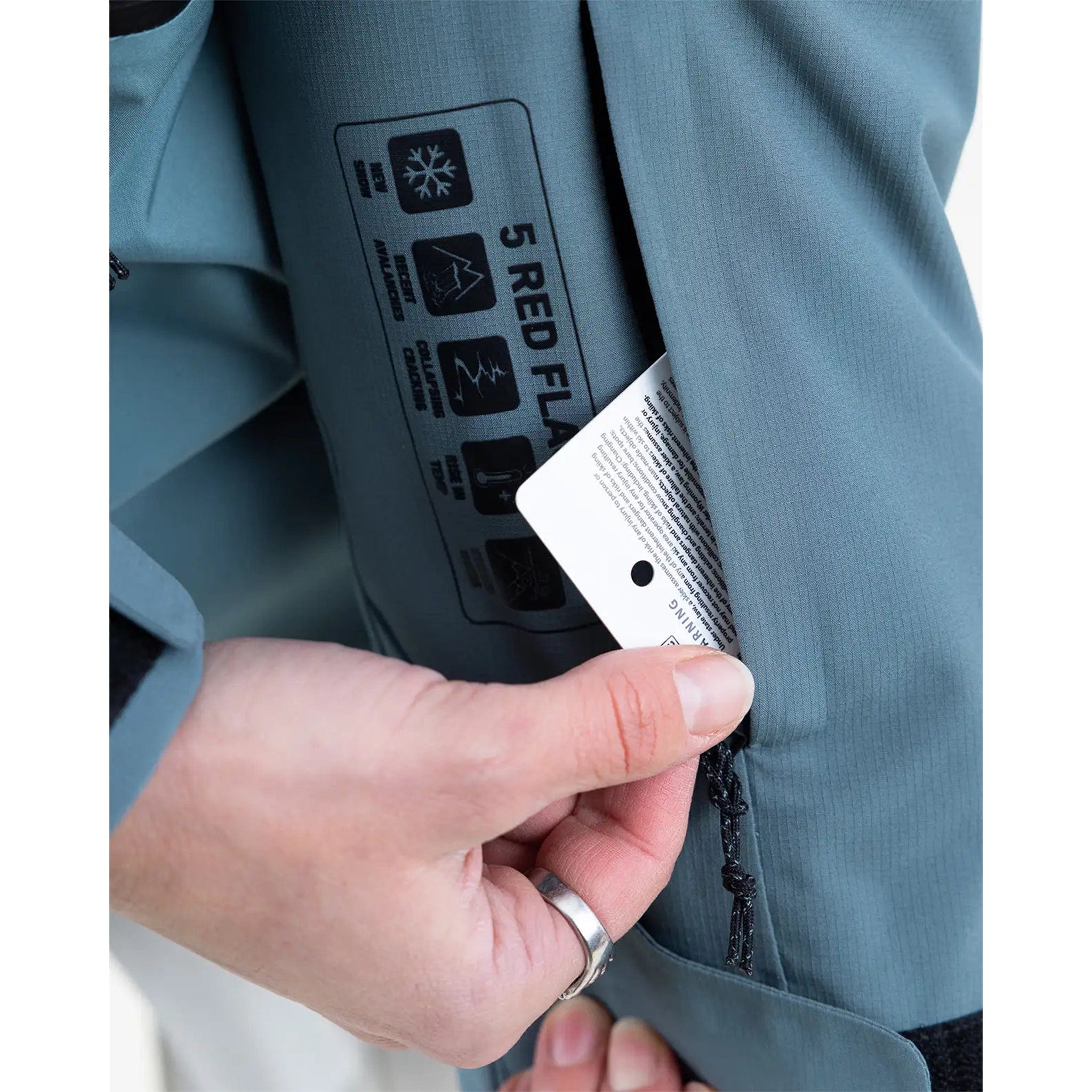 Jones Women's MTN Surf Recycled Jacket Smoke Grey Womens Snowboard Jacket