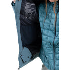 Jones Women's MTN Surf Recycled Jacket Smoke Grey Womens Snowboard Jacket