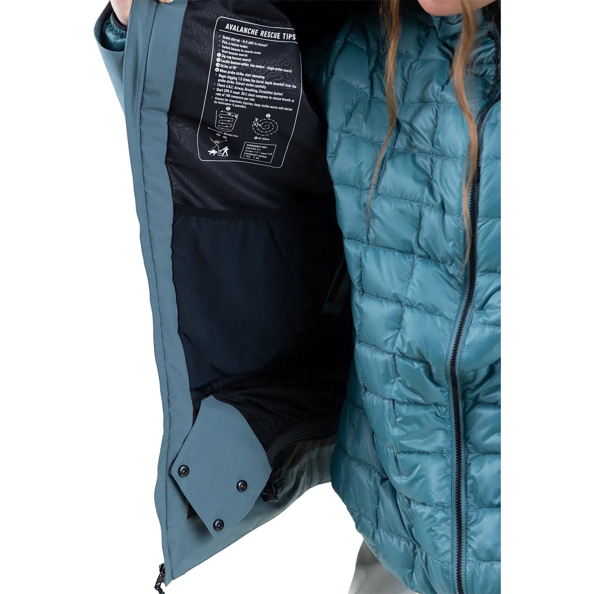 Jones Women's MTN Surf Recycled Jacket Smoke Grey Womens Snowboard Jacket