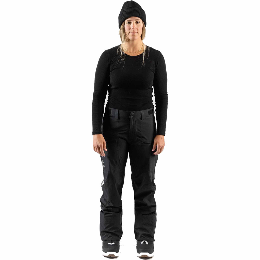 Jones Women's Shralpinist 3L Stretch Pants Black Women's Snowboard Pants
