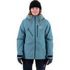Jones Women's Shralpinist Stretch Recycled 3L Jacket Atlantic Blue Womens Snowboard Jackets