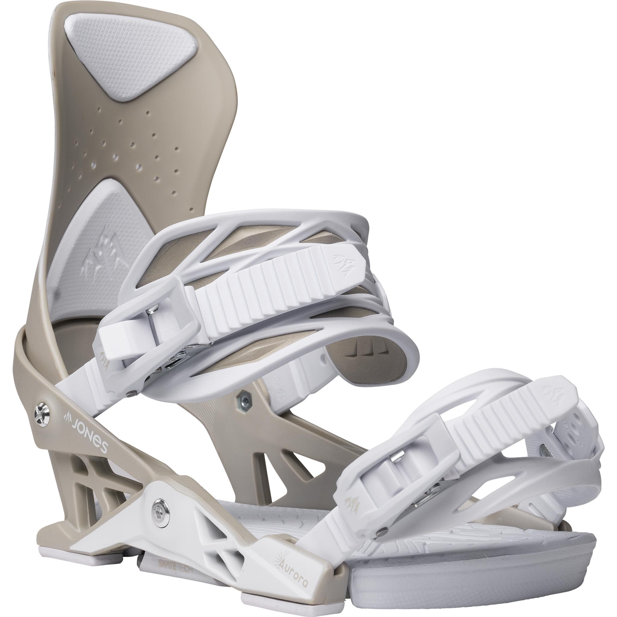 Jones Womens Aurora Snowboard Binding White Mineral 2025 Women's Bindings