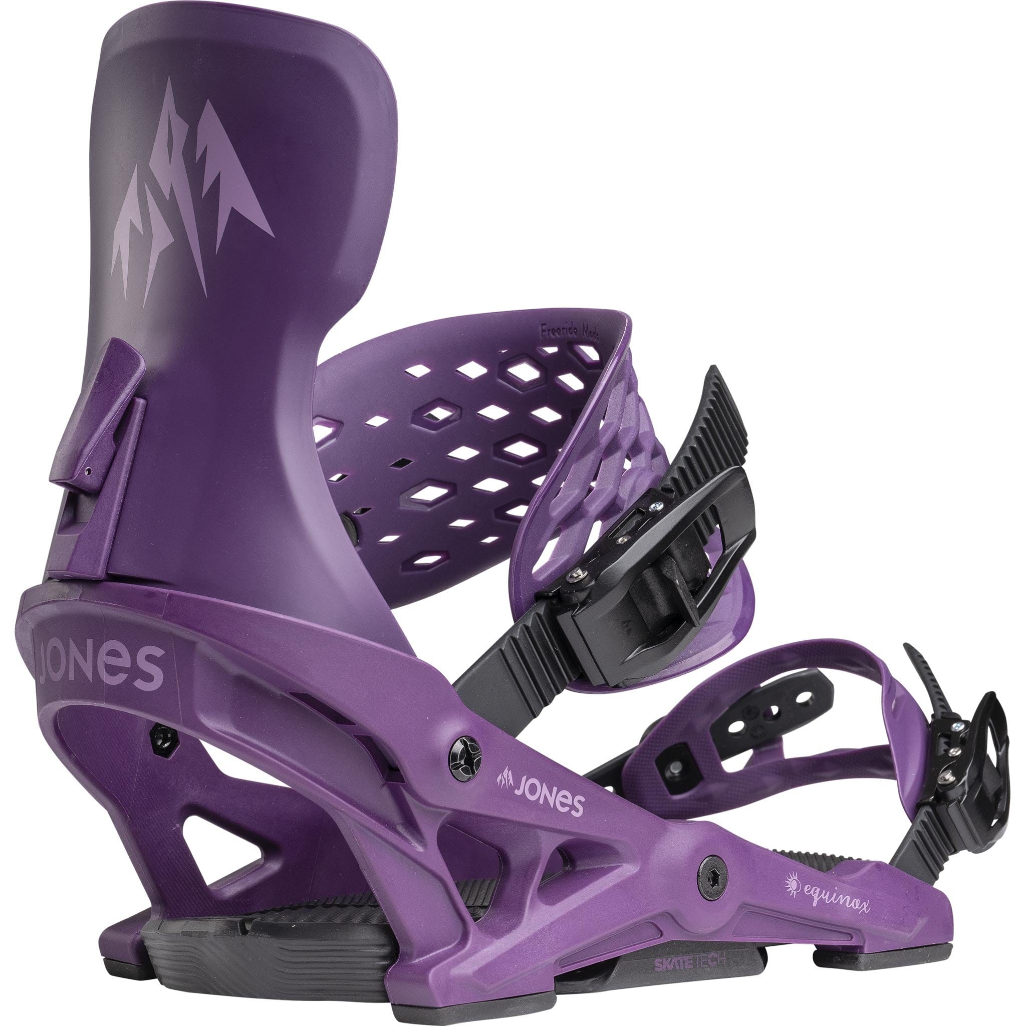 Jones Womens Equinox Snowboard Binding Deep Purple 2025 Women's Bindings