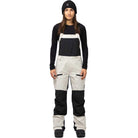 Jones Womens MTN Surf Bib Pants Mineral Gray Women's Snowboard Pants