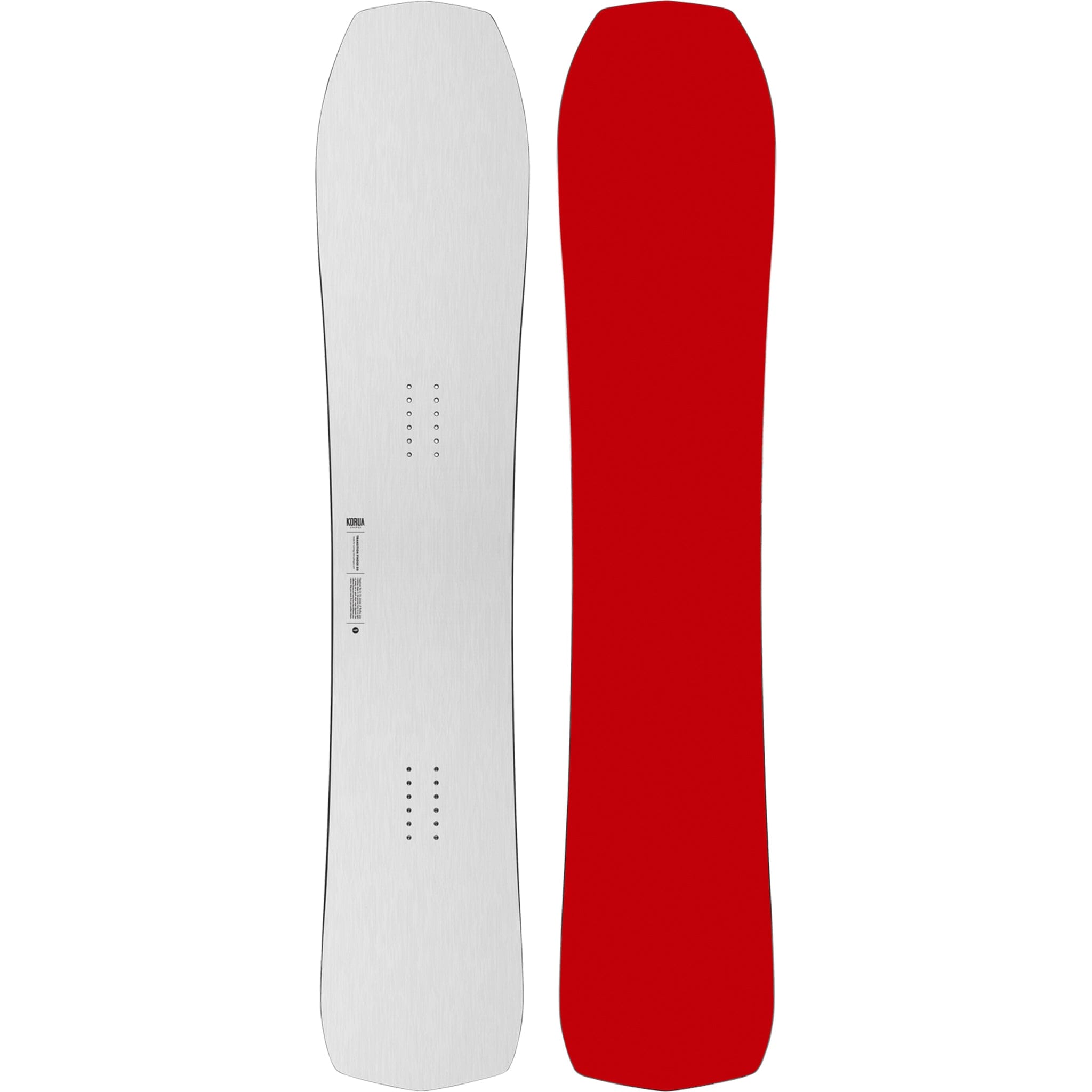 スノーボード KORUA SHAPES TRANSITION FINDER+ 157 Korua Transition Finder Brushed – Snowboard - Sanction Skate And Snow