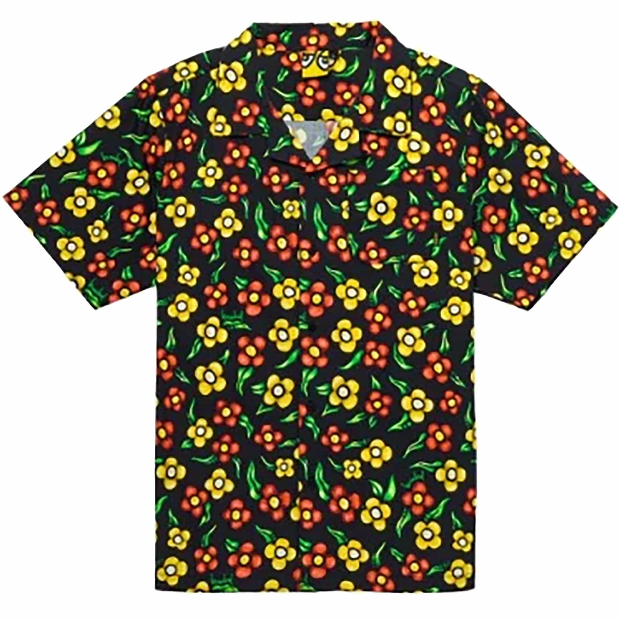 Krooked Aloha Flower Custom Shirt Multicolour Button Up