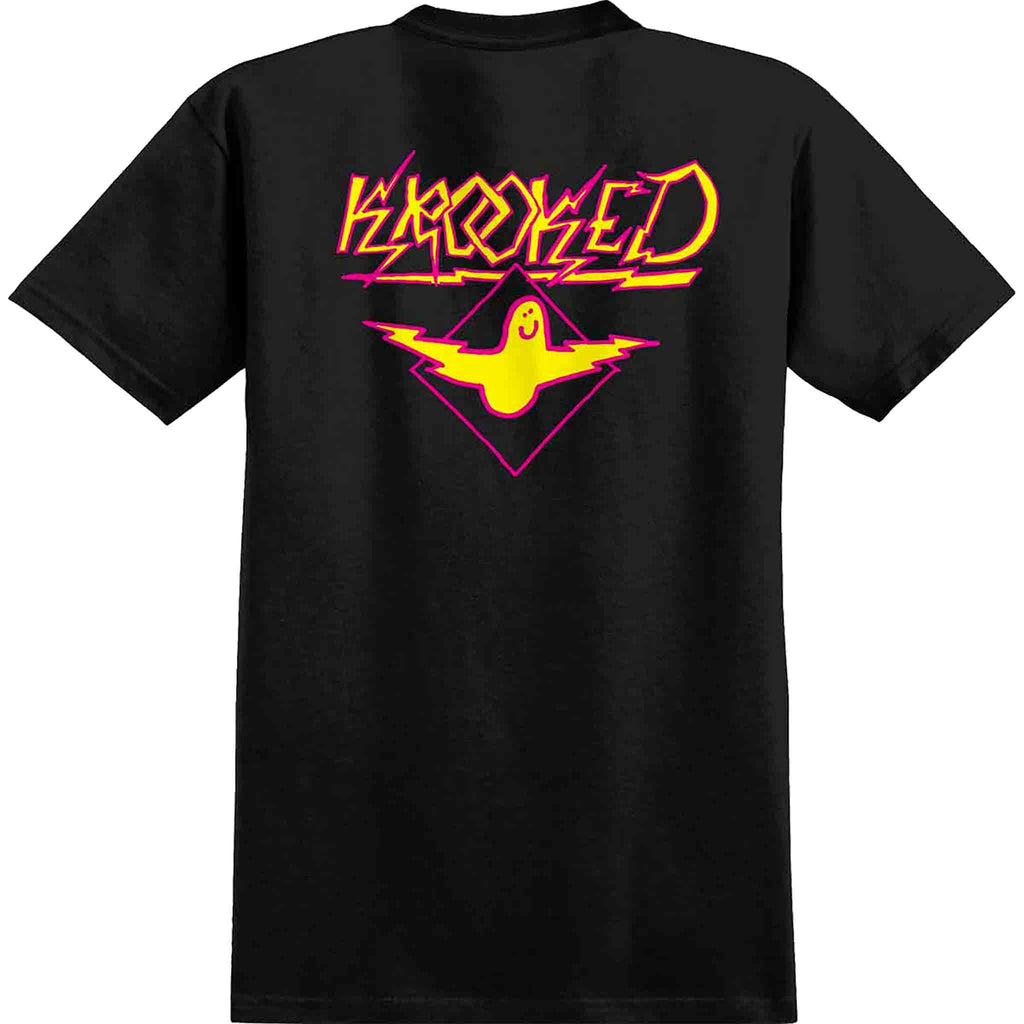 Krooked Bird Lightening Tee Black T Shirt