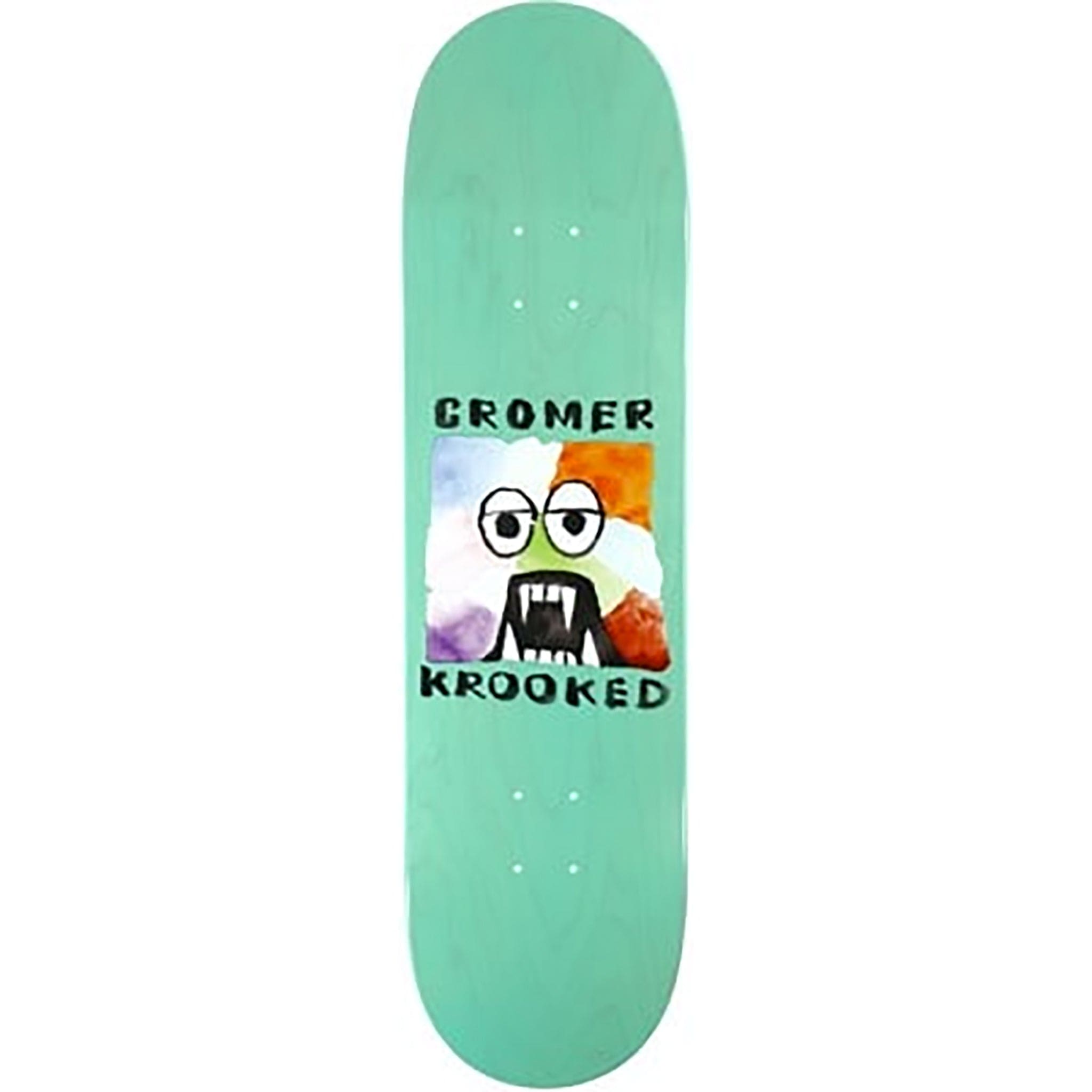 Krooked Cromer Fangs 8.5” Skateboard Deck Skateboard