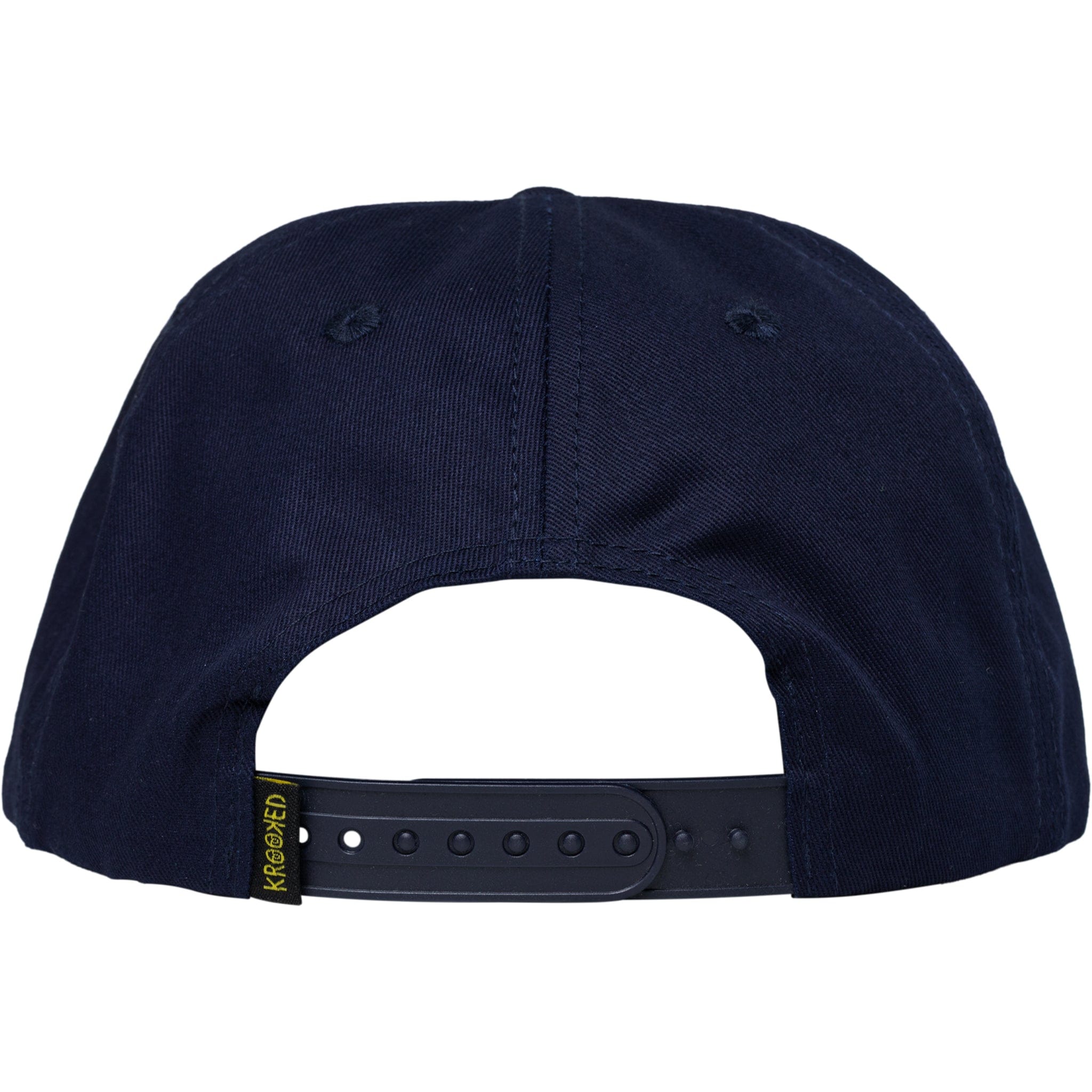 Krooked Eyes Snapback Navy Blue Hats