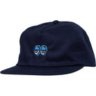 Krooked Eyes Snapback Navy Blue Hats