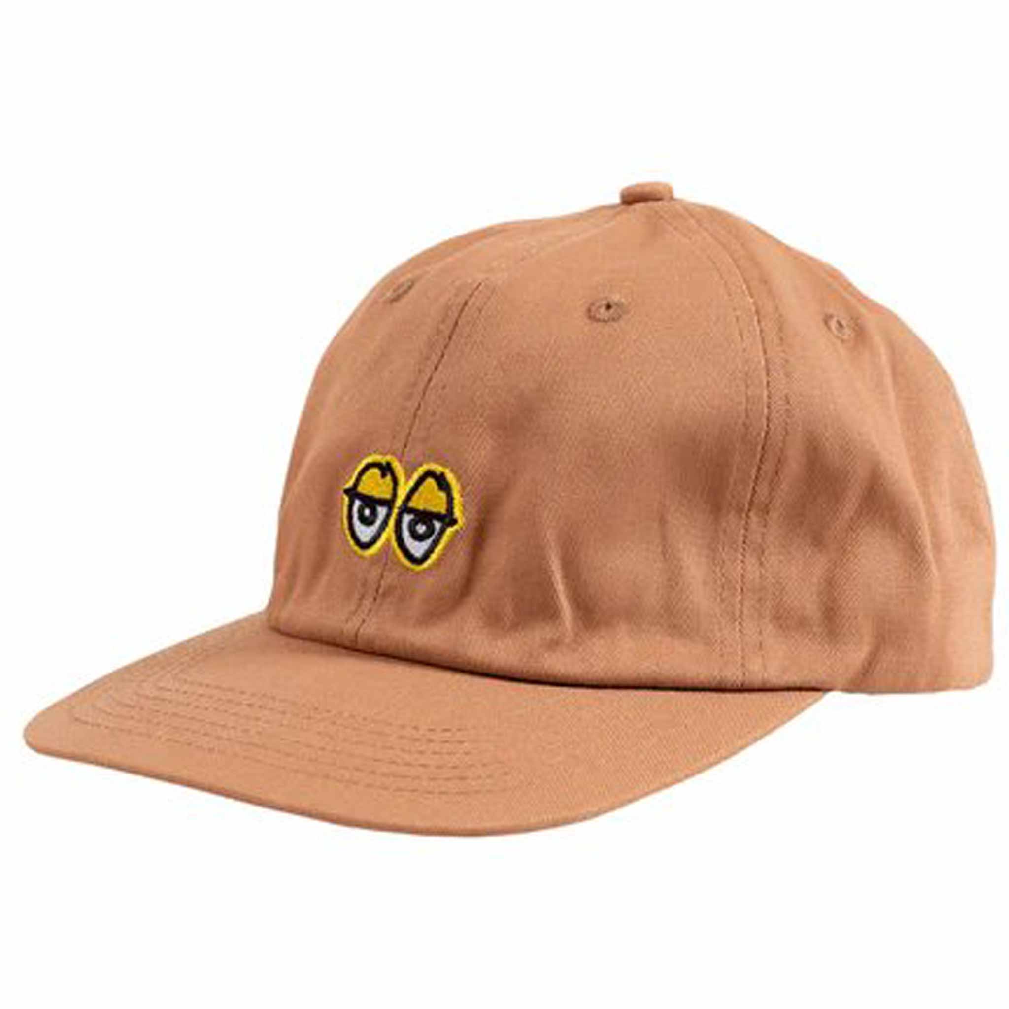 Krooked Eyes Strapback Tan Gold Hats