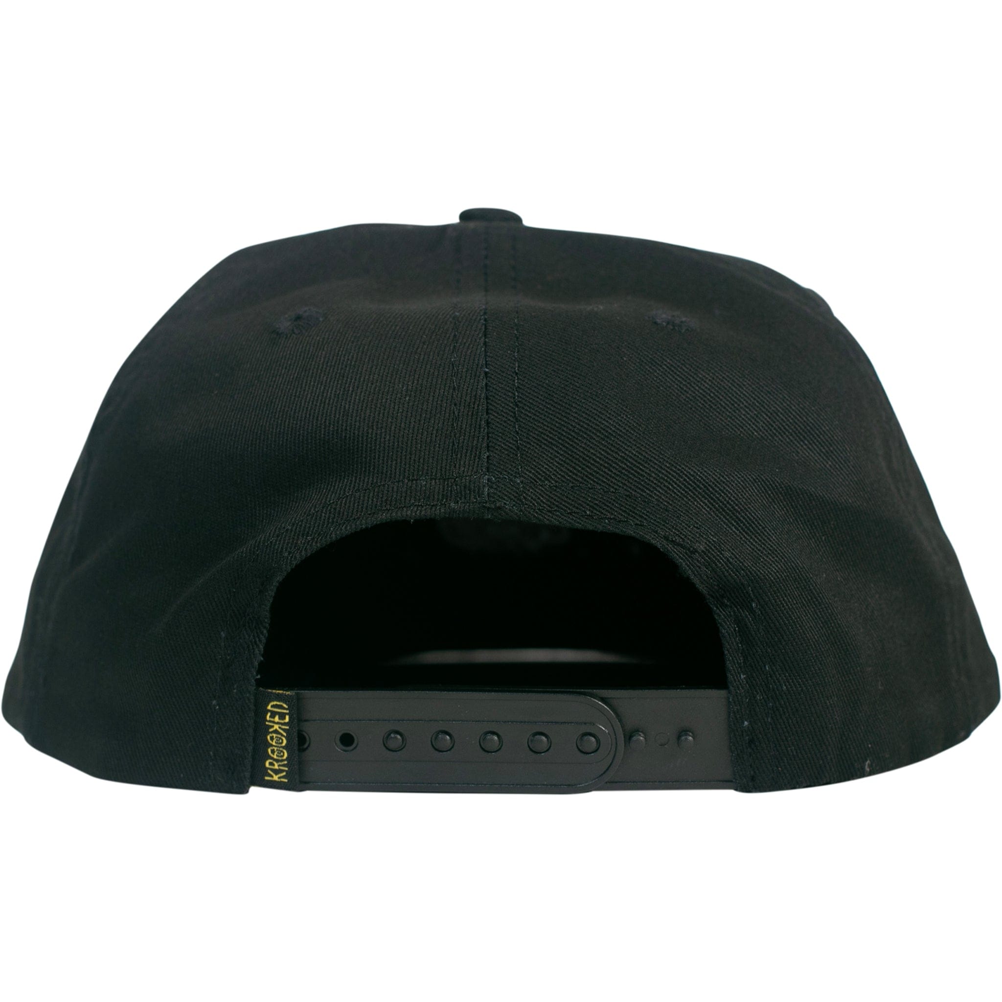 Krooked Kat Serpent Snapback Hat Black Hats