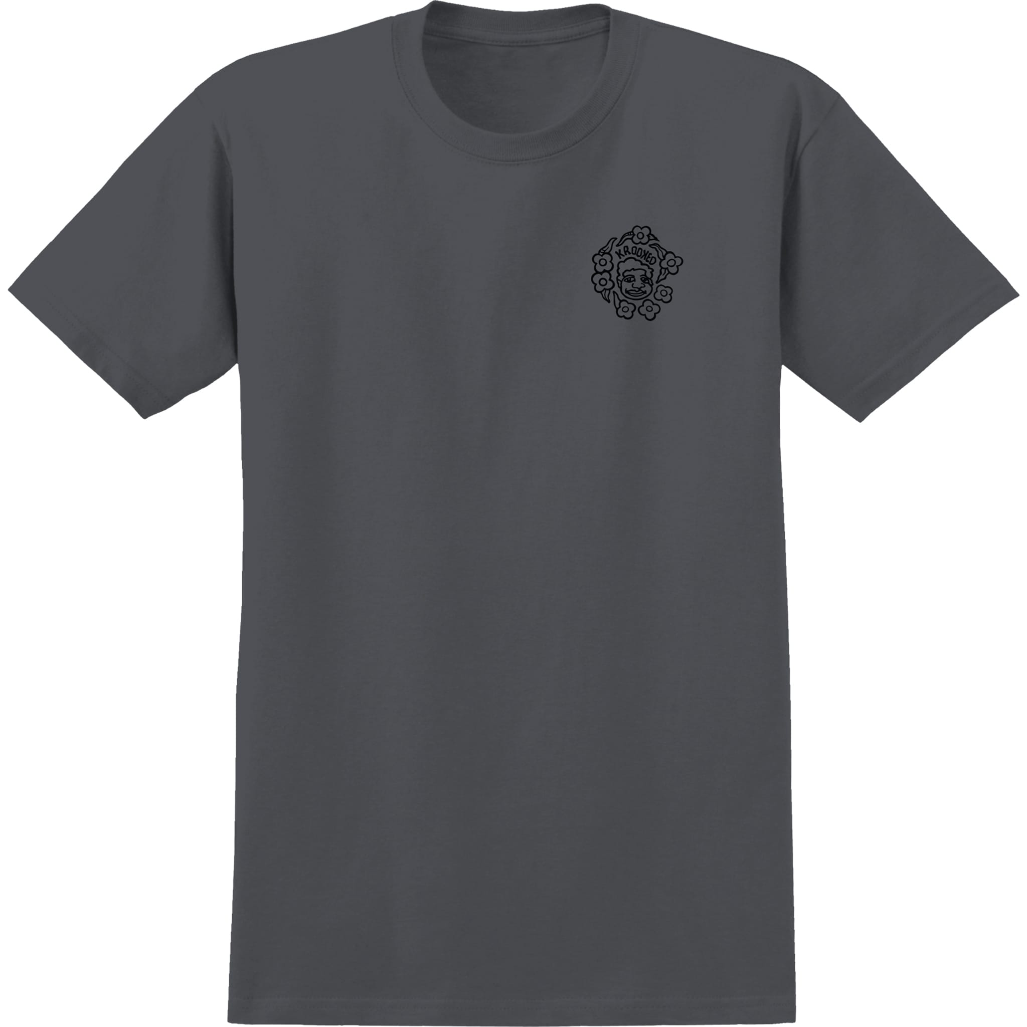 Krooked Krooked MG T-Shirt Charcoal T Shirt