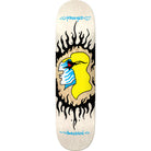 Krooked Manderson Pink Flame Skateboard Deck 8.38" Skateboard